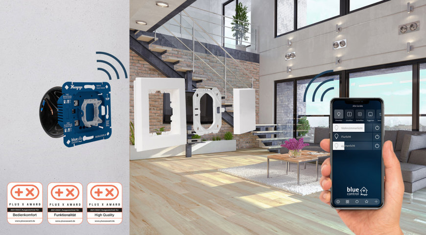 KOPP HYBRID SMART SWITCH GEWINNT RENOMMIERTEN PLUS X AWARD